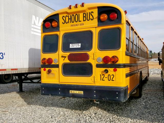 1BAKGCPA1CF282911 - 2012 BLUE BIRD SCHOOL BUS YELLOW photo 4