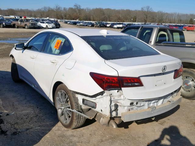 19UUB2F37FA000574 - 2015 ACURA TLX WHITE photo 3