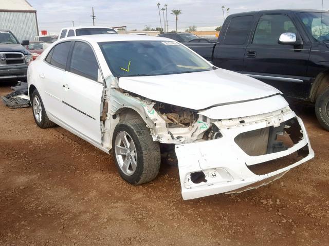 1G11B5SL5EF270891 - 2014 CHEVROLET MALIBU LS WHITE photo 1