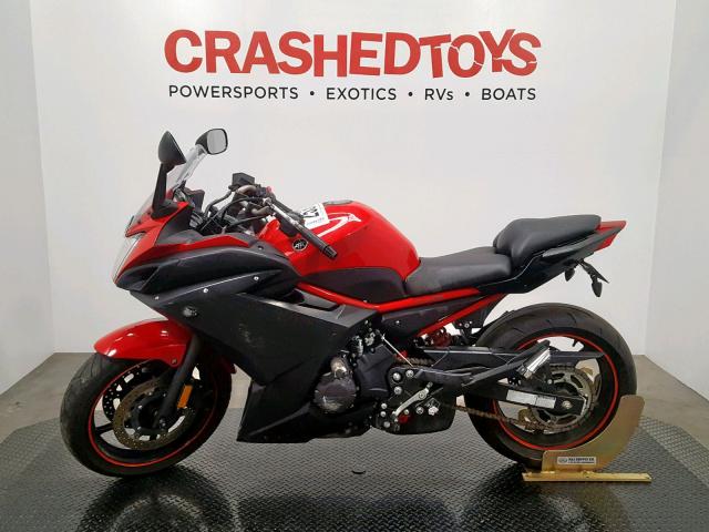 JYARJ18Y3FA003204 - 2015 YAMAHA FZ6 RC RED photo 3