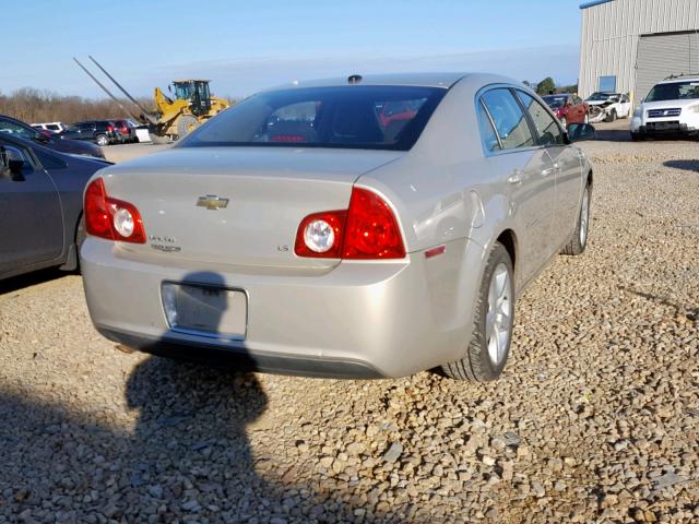 1G1ZG57BX94198429 - 2009 CHEVROLET MALIBU LS BEIGE photo 4