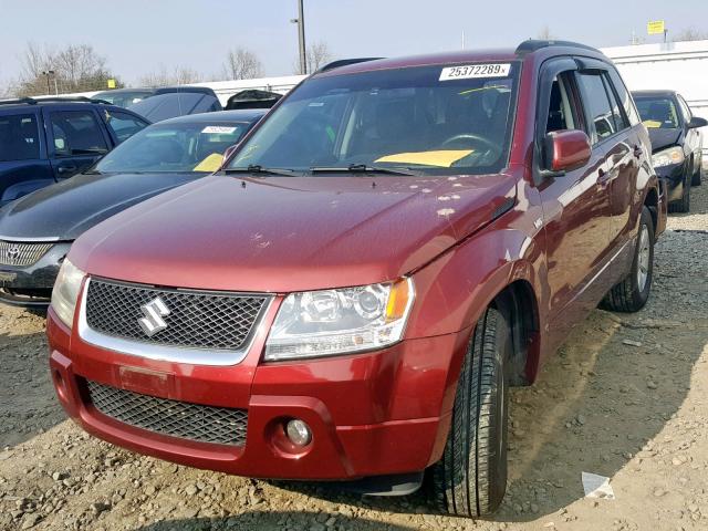 JS3TE944664103460 - 2006 SUZUKI GRAND VITA RED photo 2