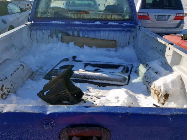 1B7HC16Y3WS561030 - 1998 DODGE RAM 1500 BLUE photo 6