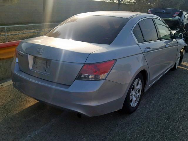 JHMCP264X8C018657 - 2008 HONDA ACCORD LXP SILVER photo 4