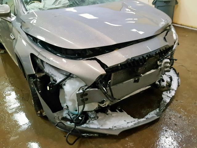 1G4ZS5SS5JU110481 - 2018 BUICK LACROSSE P GRAY photo 9