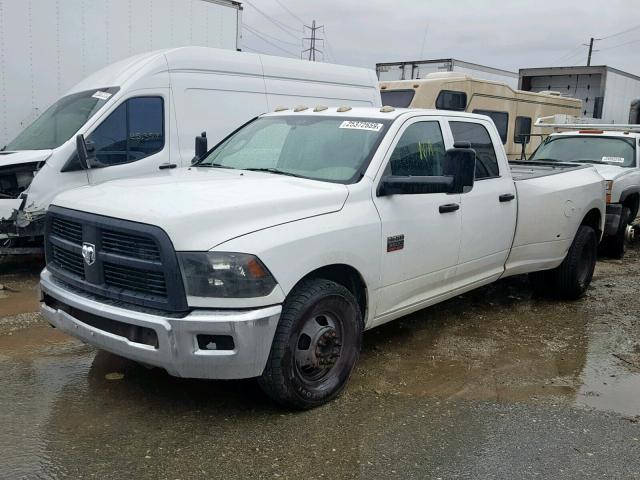 3D73M4CL6BG621231 - 2011 DODGE RAM 3500 WHITE photo 2