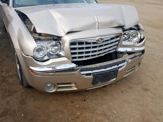 2C3LA63H26H254414 - 2006 CHRYSLER 300C GOLD photo 9