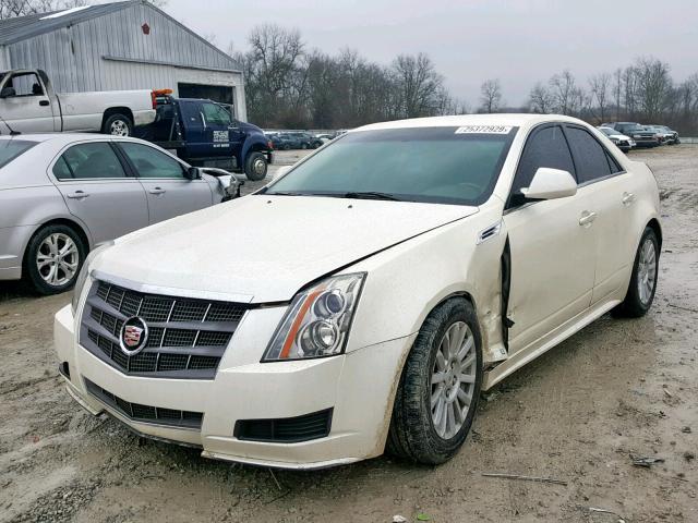 1G6DE5EG0A0102425 - 2010 CADILLAC CTS LUXURY WHITE photo 2