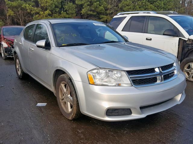 1B3BD1FB6BN513403 - 2011 DODGE AVENGER MA SILVER photo 1