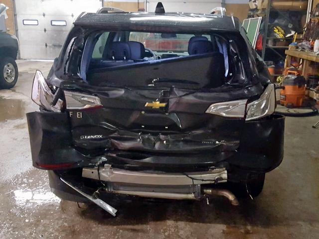 2GNAXVEV3J6131750 - 2018 CHEVROLET EQUINOX PR BLACK photo 9