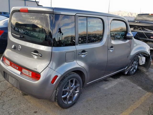 JN8AZ2KR2CT255970 - 2012 NISSAN CUBE BASE GRAY photo 4