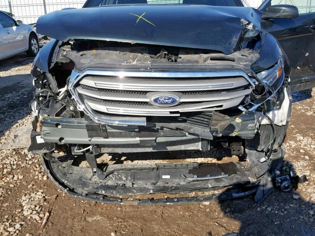 1FAHP2H81GG124869 - 2016 FORD TAURUS SEL GRAY photo 9