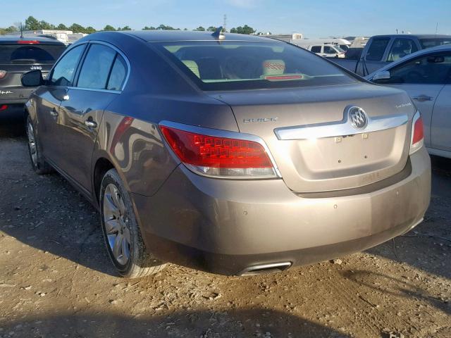 1G4GF5E33CF219299 - 2012 BUICK LACROSSE P BROWN photo 3