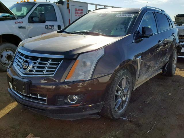 3GYFNFE35FS548704 - 2015 CADILLAC SRX PERFOR BROWN photo 2