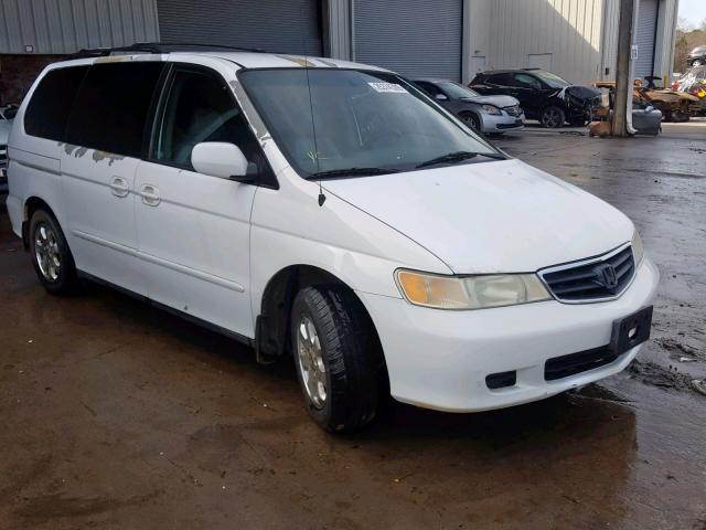 5FNRL18614B025834 - 2004 HONDA ODYSSEY EX WHITE photo 1