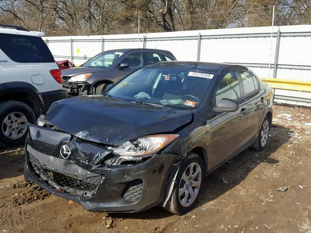 JM1BL1UP6D1835632 - 2013 MAZDA 3 I BLACK photo 2