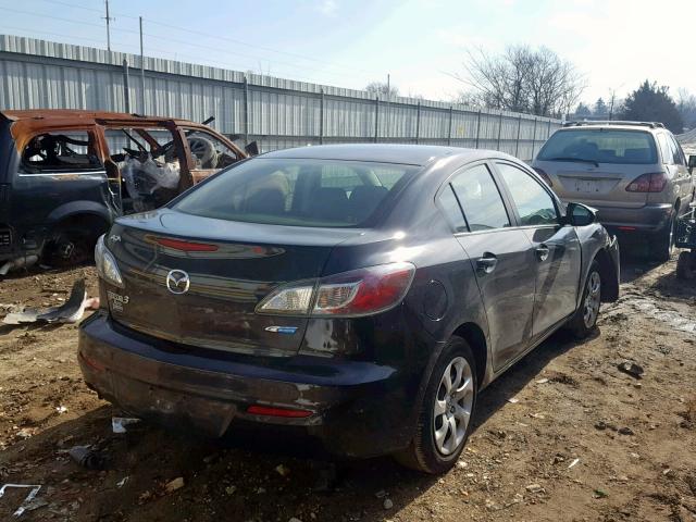 JM1BL1UP6D1835632 - 2013 MAZDA 3 I BLACK photo 4