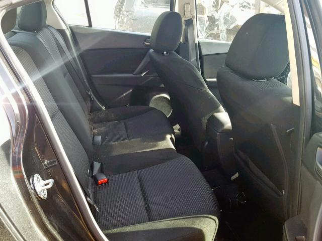 JM1BL1UP6D1835632 - 2013 MAZDA 3 I BLACK photo 6