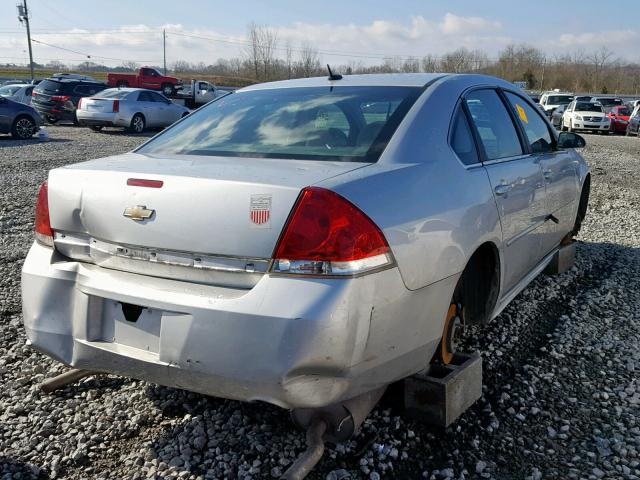 2G1WB5E31E1174829 - 2014 CHEVROLET IMPALA LIM SILVER photo 4