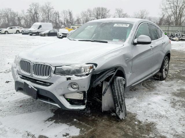 5UXXW3C38H0T79683 - 2017 BMW X4 XDRIVE2 银色 照片 2
