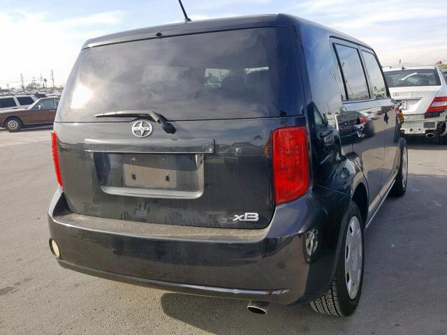 JTLKE50E091091625 - 2009 TOYOTA SCION XB შავი ფოტო 4
