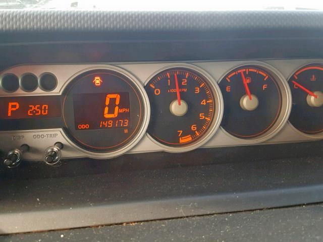 JTLKE50E091091625 - 2009 TOYOTA SCION XB შავი ფოტო 8