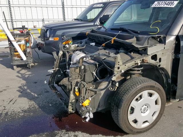 JTLKE50E091091625 - 2009 TOYOTA SCION XB შავი ფოტო 9