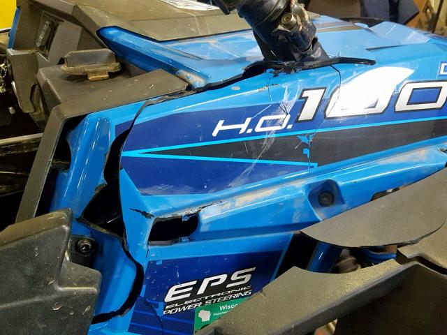 4XAVDE996FB315057 - 2015 POLARIS RZR XP 100 BLUE photo 16