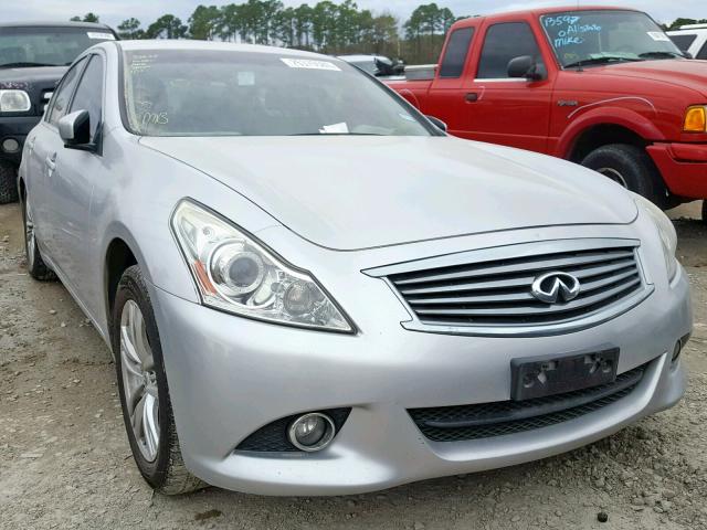 JN1CV6APXCM930162 - 2012 INFINITI G37 BASE SILVER photo 1