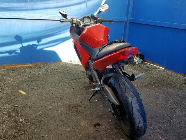 JKAEXEA108A037359 - 2008 KAWASAKI EX650 A Qırmızı foto 3