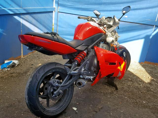 JKAEXEA108A037359 - 2008 KAWASAKI EX650 A Qırmızı foto 4