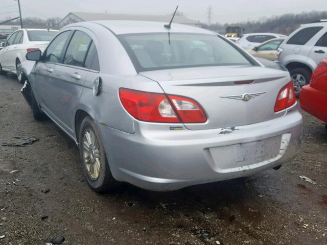 1C3LC56RX8N263249 - 2008 CHRYSLER SEBRING TO SILVER photo 3