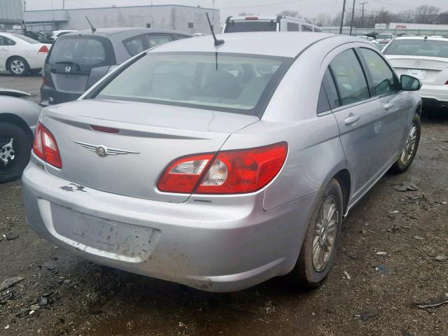 1C3LC56RX8N263249 - 2008 CHRYSLER SEBRING TO SILVER photo 4