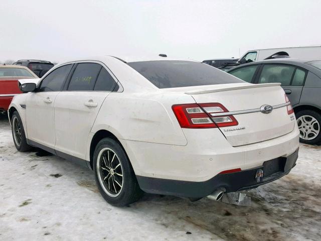 1FAHP2H87FG131663 - 2015 FORD TAURUS SEL WHITE photo 3