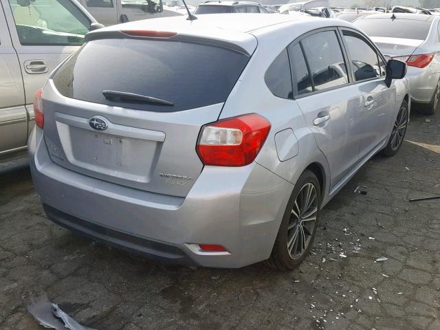 JF1GPAA69DG816808 - 2013 SUBARU IMPREZA SILVER photo 4