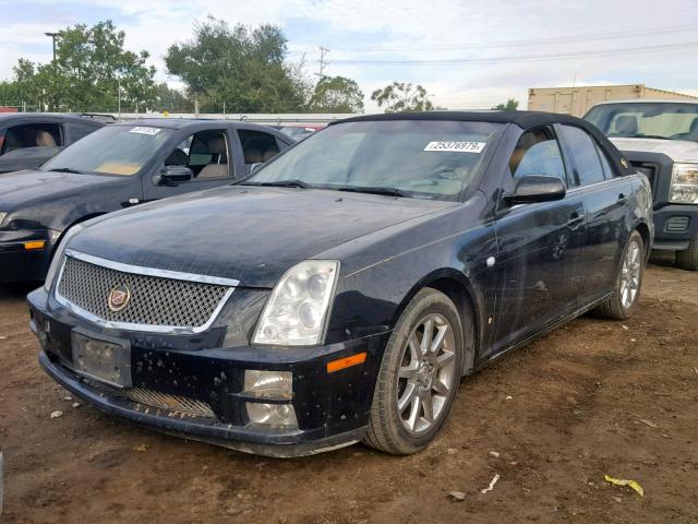 1G6DW677660132312 - 2006 CADILLAC STS BLACK photo 2