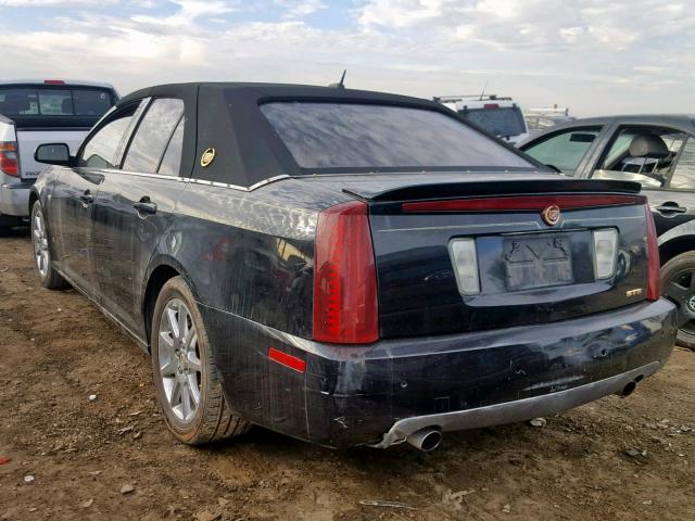 1G6DW677660132312 - 2006 CADILLAC STS BLACK photo 3