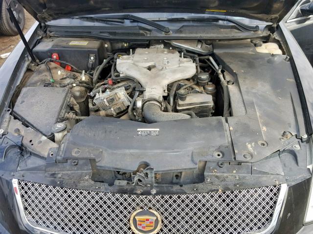 1G6DW677660132312 - 2006 CADILLAC STS BLACK photo 7