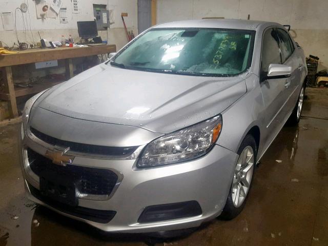 1G11C5SL8FF117548 - 2015 CHEVROLET MALIBU 1LT 银色 照片 2