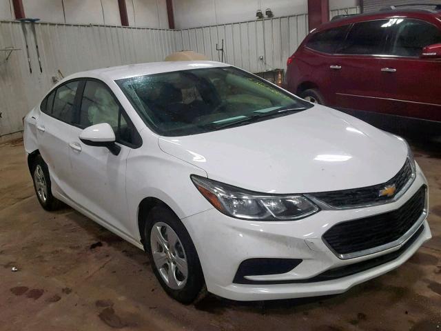 1G1BC5SM0J7162791 - 2018 CHEVROLET CRUZE LS WHITE photo 1