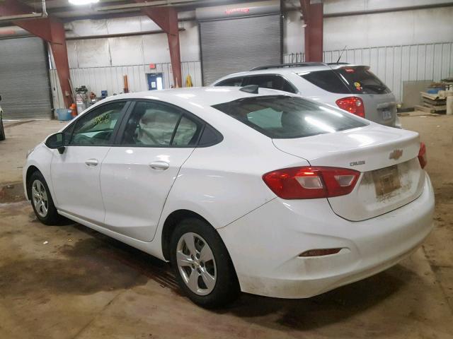 1G1BC5SM0J7162791 - 2018 CHEVROLET CRUZE LS WHITE photo 3