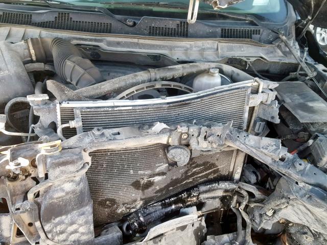 1C6RD7PT1CS133774 - 2012 DODGE RAM 1500 L BLACK photo 7