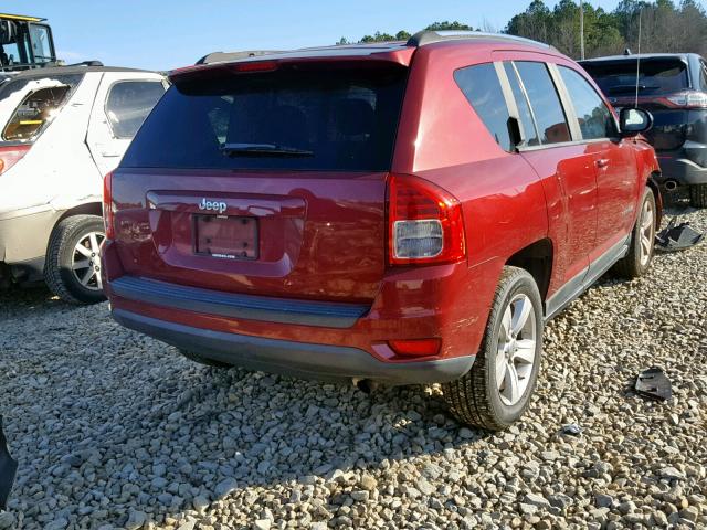 1J4NT1FBXBD204841 - 2011 JEEP COMPASS SP 勃艮第红 照片 4