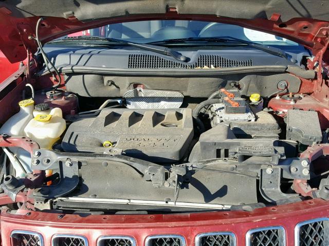 1J4NT1FBXBD204841 - 2011 JEEP COMPASS SP 勃艮第红 照片 7