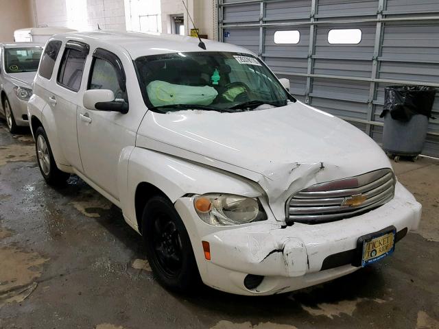 3GNBABDB8AS588101 - 2010 CHEVROLET HHR LT WHITE photo 1