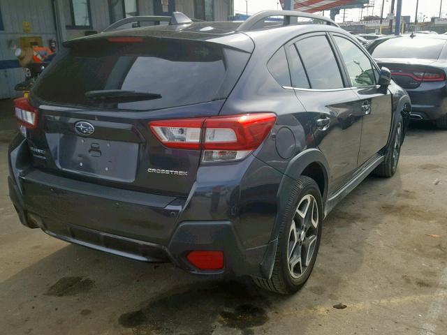 JF2GTAMC5JH237443 - 2018 SUBARU CROSSTREK GRAY photo 4