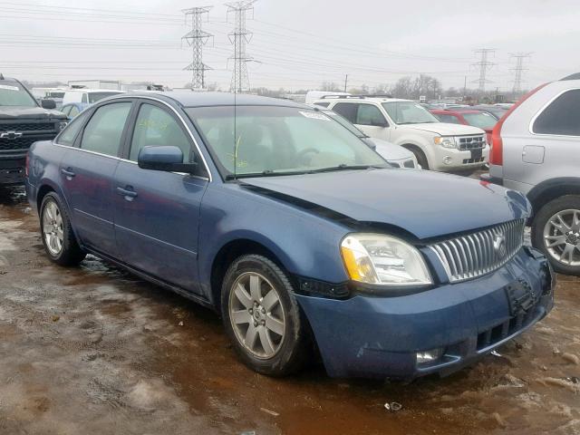 1MEFM40125G612227 - 2005 MERCURY MONTEGO LU BLUE photo 1