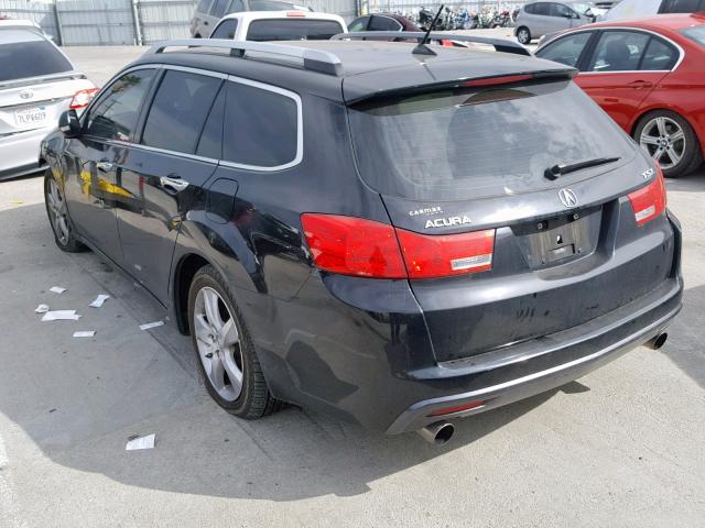 JH4CW2H60CC001425 - 2012 ACURA TSX TECH BLACK photo 3