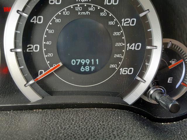 JH4CW2H60CC001425 - 2012 ACURA TSX TECH BLACK photo 8