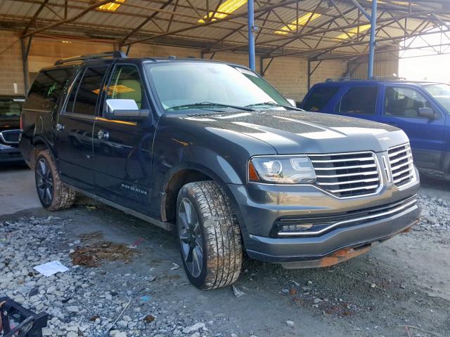 5LMJJ3KT6GEL03753 - 2016 LINCOLN NAVIGATOR GRAY photo 1